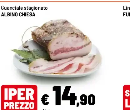 Guanciale stagionato