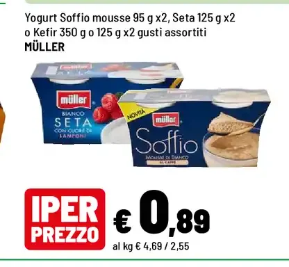 Yogurt Soffio mousse