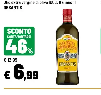 Olio extravergine di oliva 100% italiano