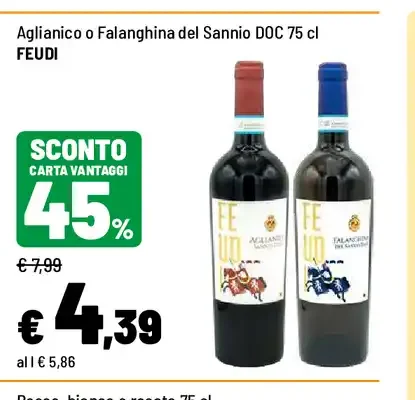 Aglianico o Falanghina del Sannio DOC