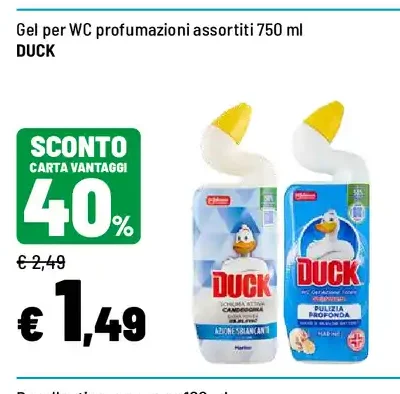 Gel per WC profumazioni assortite