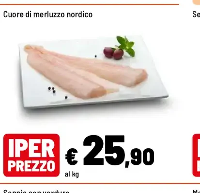 Cuore di merluzzo nordico