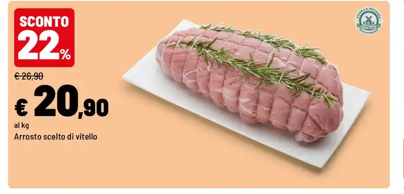 Arrosto scelto di vitello