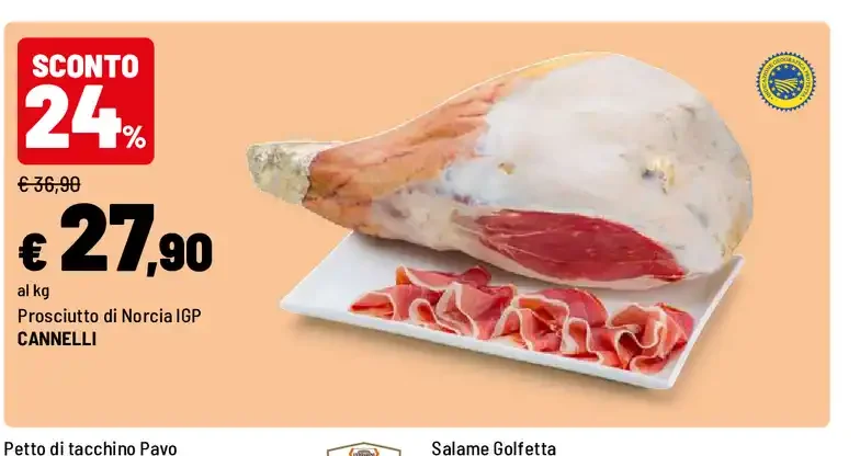 Prosciutto di Norcia IGP
