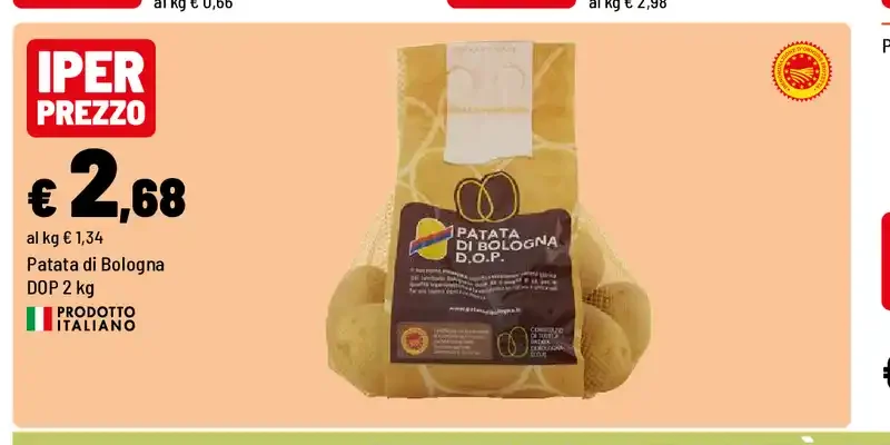 Patata di Bologna DOP