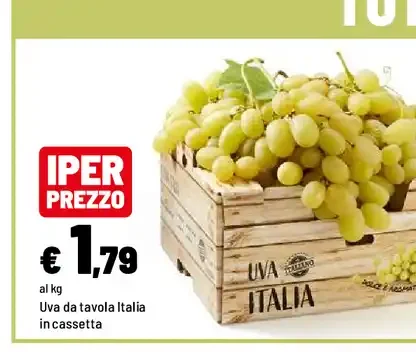 Uva da tavola Italia