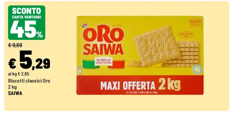 Biscotti classici Oro