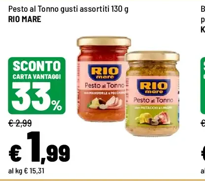 Pesto al tonno