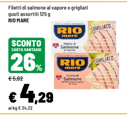 Filetti di salmone