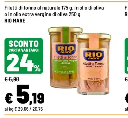 Filetti di tonno