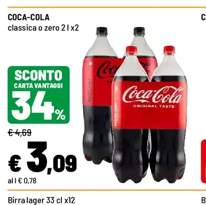 Coca-Cola classica o zero