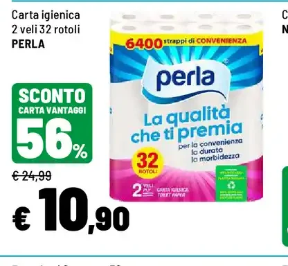 Carta igienica 2 veli