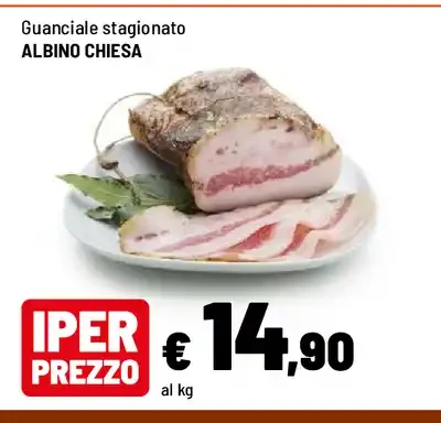 Guanciale stagionato