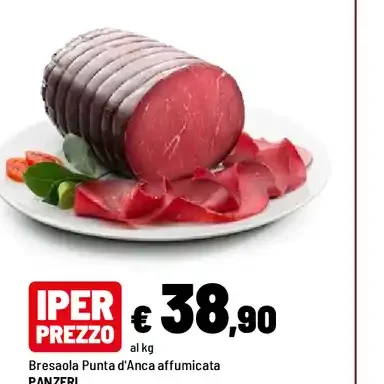 Bresaola Punta D'Anca affumicata