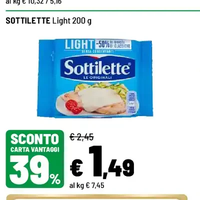 Sottilette Light