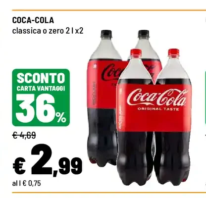 Coca-Cola classica o zero
