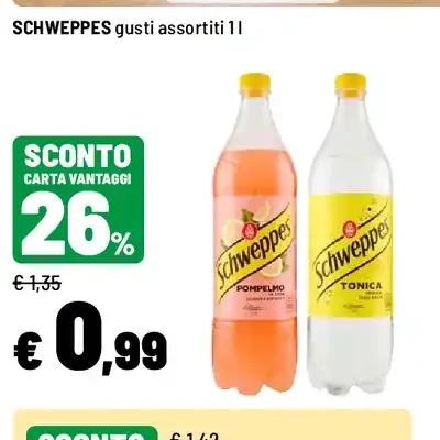 Schweppes gusti assortiti