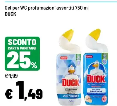 Gel per WC profumazione assortiti