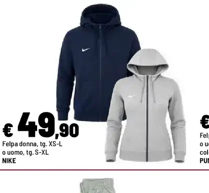 Felpa donna o uomo
