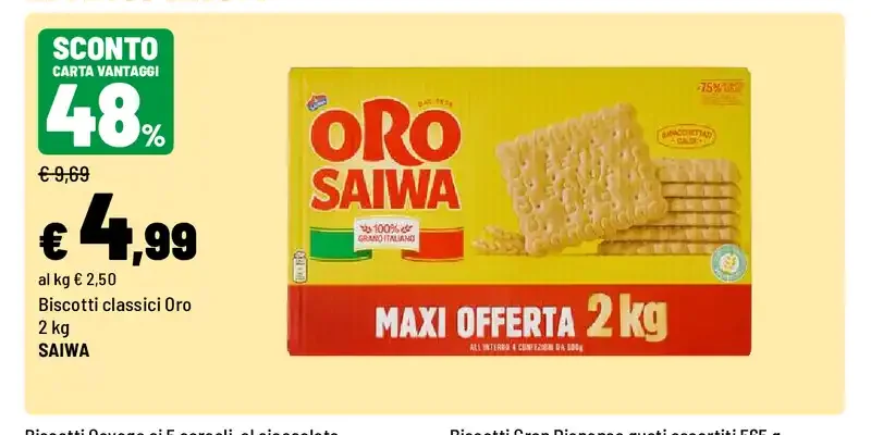 Biscotti classici Oro