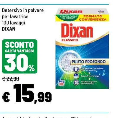 Detersivo in polvere per lavatrice