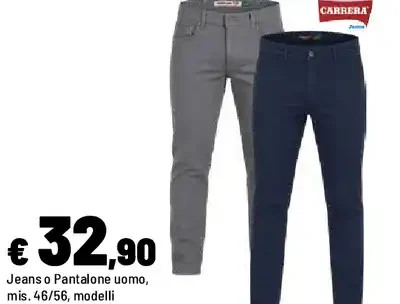 Jeans o pantalone uomo