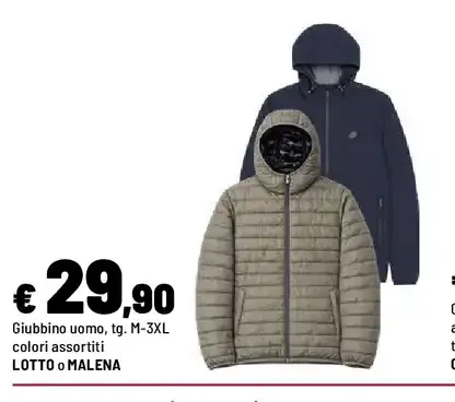 Giubbotto uomo