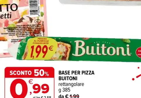 Base per pizza Buitoni