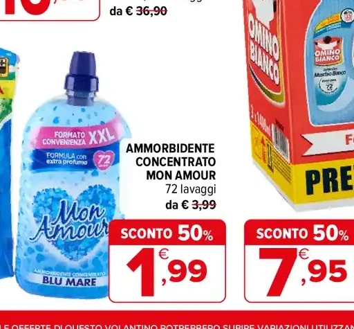 Ammorbidente concentrato Mon Amour