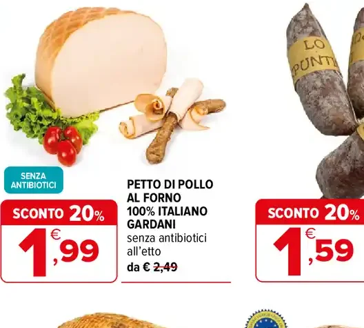 Petto di pollo al forno Gardani