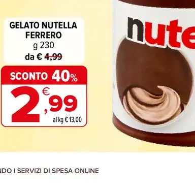 Gelato Nutella