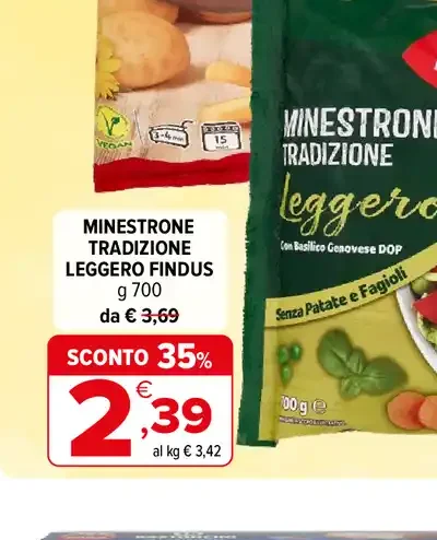 Minestrone tradizione leggero
