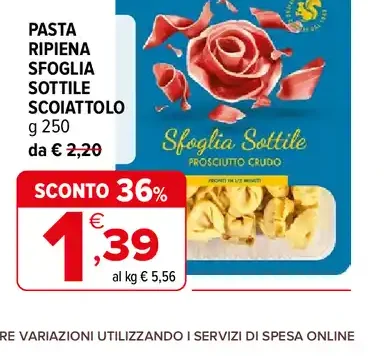 Pasta ripiena sfoglia sottile
