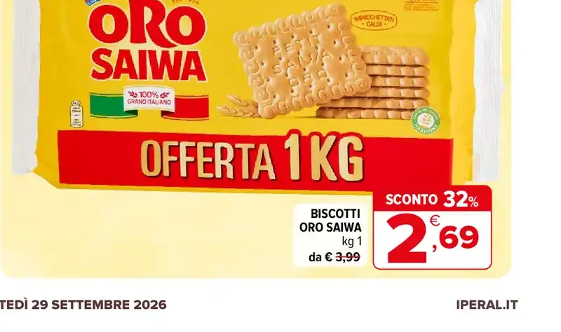 Biscotti Oro Saiwa