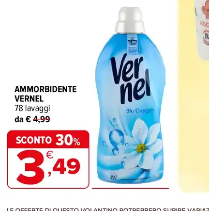 Ammorbidente Vernel