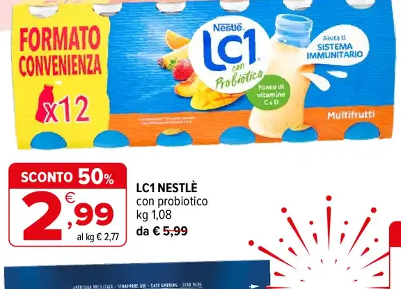 LC1 Nestlé con probiotico