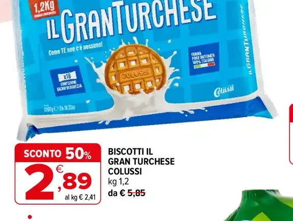 Biscotti Il Gran Turchese Colussi