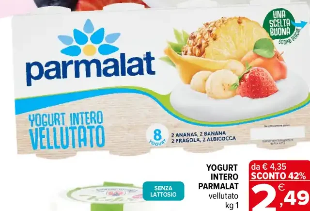 Yogurt intero vellutato