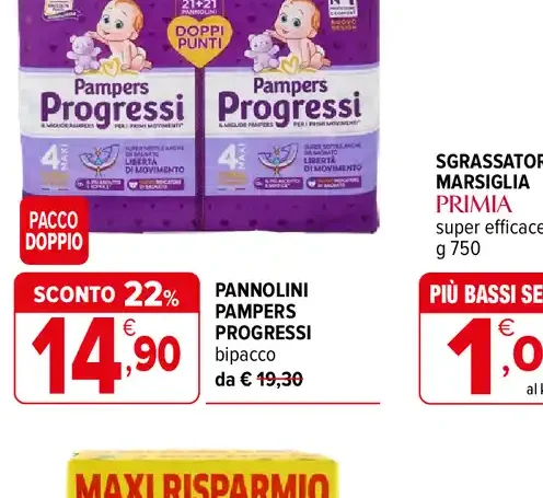 Pannolini Pampers Progressi