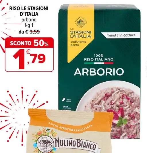 Riso Le Stagioni d’Italia Arborio