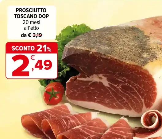 Prosciutto Toscano DOP