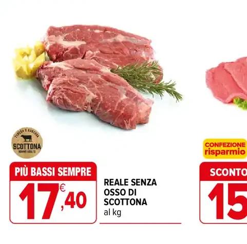 Reale senza osso di Scottona