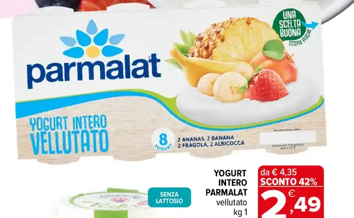 Yogurt intero vellutato