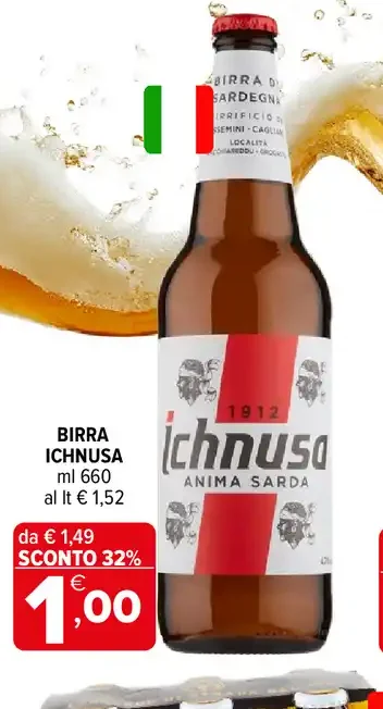 Birra Ichnusa Anima Sarda
