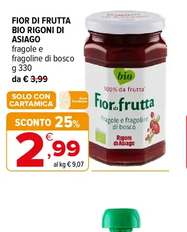 Fior di frutta bio Rigoni di Asiago