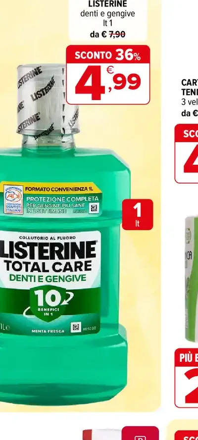 Collutorio Listerine Total Care