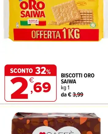 Biscotti Oro Saiwa