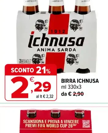 Birra Ichnusa Anima Sarda