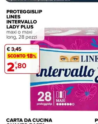 Protegris LINES Intervallo Lady Plus