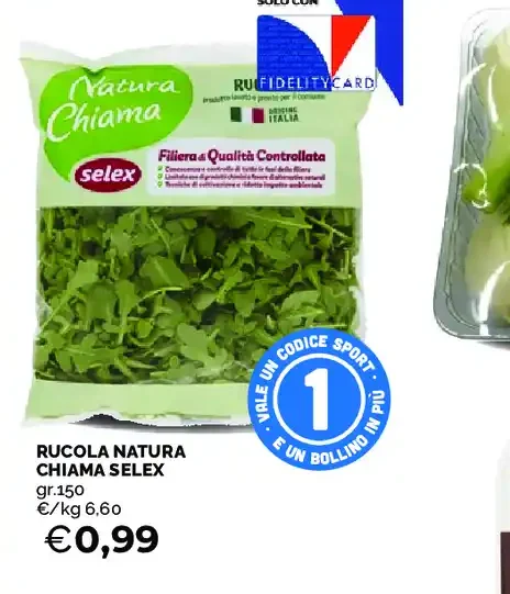 Rucola Natura Chiama Selex